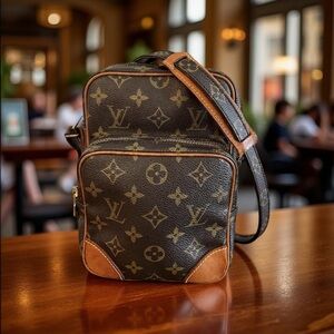 Louis Vuitton Monogram Brown Messenger Bag